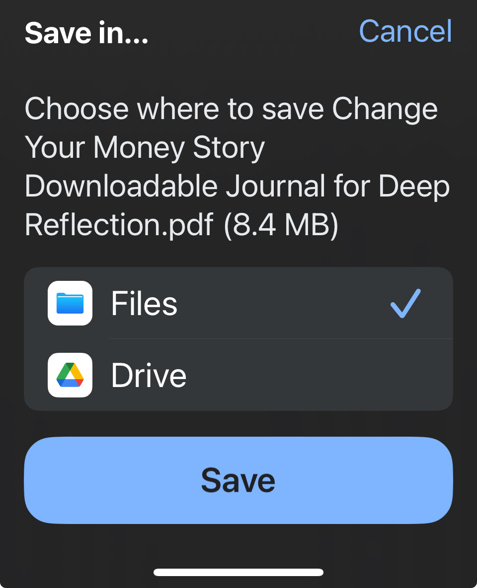 Change Your Money Story: Downloadable Journal for Deep Reflection